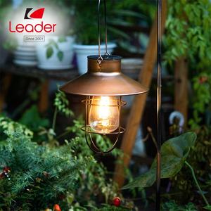 Linterna de luces <span class=keywords><strong>solares</strong></span> colgantes con 1 gancho de pastor, linterna impermeable Solar de Metal para jardín de camino al aire libre - Product Image 5