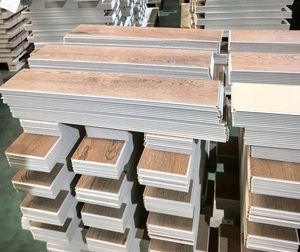 Pavimento <span class=keywords><strong>in</strong></span> Vinile SPC Effetto <span class=keywords><strong>Legno</strong></span> Impermeabile 4mm 5mm 6mm con Sistema Click Lock <span class=keywords><strong>in</strong></span> Marrone Scuro per Uso <span class=keywords><strong>in</strong></span> Supermercati - Product Image 6