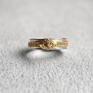 Bague Bouddhiste Unique Rétro en Argent 925, Amulette Spirituelle, Bague de Couple et Bijoux Occidentaux, Bijoux Traditionnels de Guérison - Product Image 3