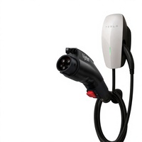 Nouvel adaptateur de charge pour véhicules électriques IP65 portable de niveau 2 60A 250V NACS vers J1772 pour Nissan Leaf Mitsubishi Outlander Tesla