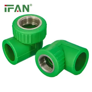 IFAN 2023 Hot Sale PPR Fittings PPR Socket 25mm Customizable Color PPR Male and Female Socket