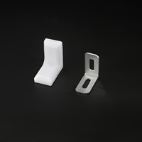Support d'angle à 90 degrés, accessoires de quincaillerie modernes pour meubles de salle à manger et de salon, support d'angle de meuble, supports d'étagère dissimulés