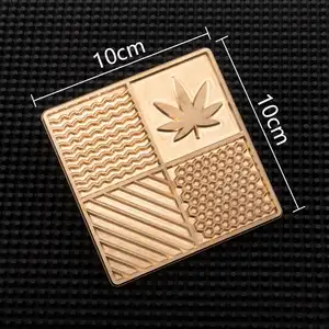 Bar Ice Stamp Ice Cube Branding Plate Custom Logo Emboss Cocktail Ice Tray  Brass Honeycomb Ice Brander Ice Stamps For Cocktails - AliExpress