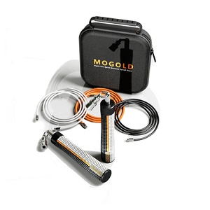 <span class=keywords><strong>Cuerda</strong></span> de Saltar Moderna Personalizada para Ejercicio, Fitness y Musculación, de Alambre de Acero y Material de PVC, Hecha a Mano, de Cuero, Antideslizante y Ajustable - Product Image 2