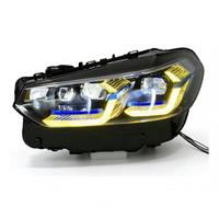 Phare LED Laser Premium LT pour X3 G01 G08 2018-2024 12V Nouveau Système d'Éclairage Automobile Plug & Play Lampe de Voiture Double Couleur Diurne