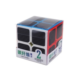 Cubo de Rubik Yuxin de Fibra de Carbono 2x2 con Pegatinas Esmeriladas para Principiantes, Juguetes para el Aula - Product Image 4