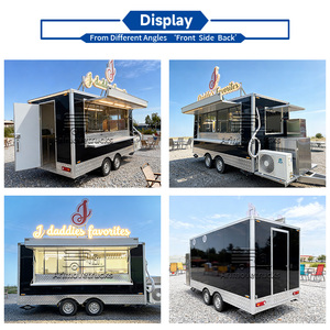 Remolque de Comida Móvil de Alta Gama <span class=keywords><strong>para</strong></span> Venta de Kebab Doner, Camión de Comida Rápida con Cocina Completa de Alta Calidad - Product Image 2