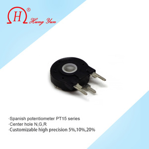 SINETONG PT15N-H2.5 15mm Horizontal Espagnol Trimmer Potentiomètres 2K2 47K 4K7 B202 B472 B473 Ohm Rotatif Rhéostats - Product Image 5