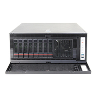Boîtier tour 4U 8049ETX-8 prenant en charge les cartes mères 12"*13" avec planche arrière 12GB MINI HD SGPIO pour l'IA, le calcul en cloud et les Big Data