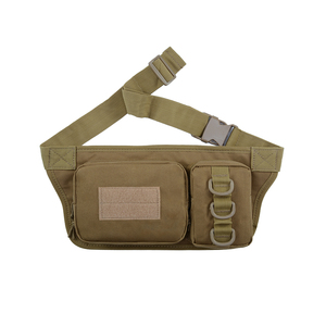 LUPU Tactical Waist Bag Oxford Fabric Adjustable Strap With American Flag <b>Patch</b> Unisex Outdoor Carry - Product Image 4