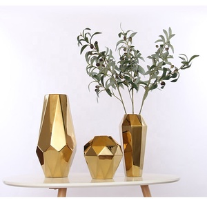 Vaso da Tavolo Grande in <span class=keywords><strong>Ceramica</strong></span> con Fiori Artificiali Personalizzabili, Design Moderno per Decorazioni Matrimoniali - Product Image 4