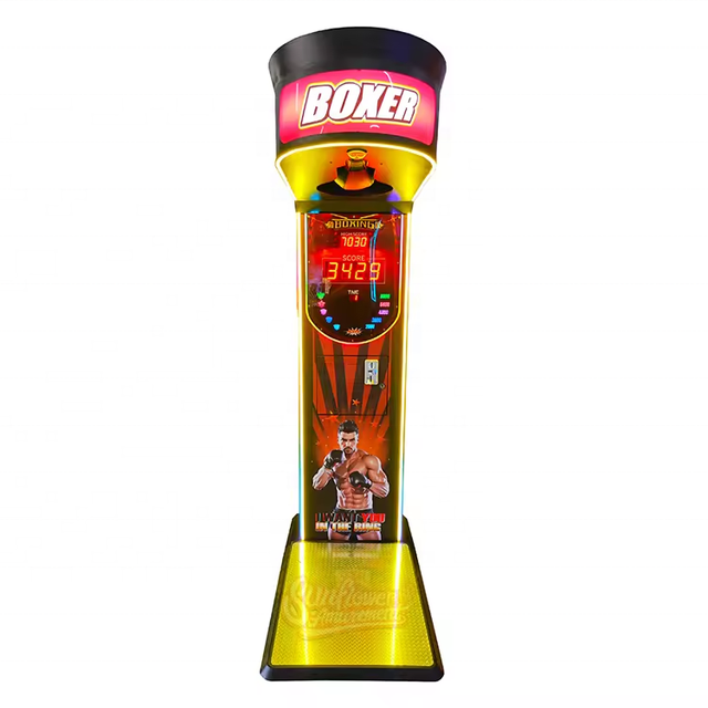 Coin Operated Machine Indoor Sport Boxing  Game Machine Redemption Arcade Street Punch Boxing Machine