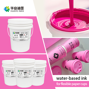 Nước dựa trên mực cho màn hình in ấn trên giấy & hộp nhựa màu sắc mạnh mẽ bảo hiểm cho in flexo - Product Image 5