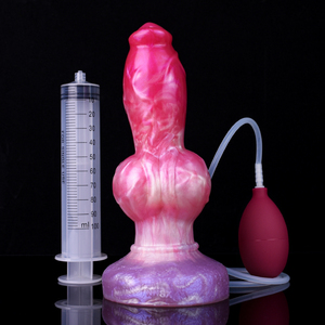 NNSX Fabrieksnieuwe product kleurrijke dieren dildo anale prostaat speeldildo ejaculerende squirter voor mannen en vrouwen - Product Image 1
