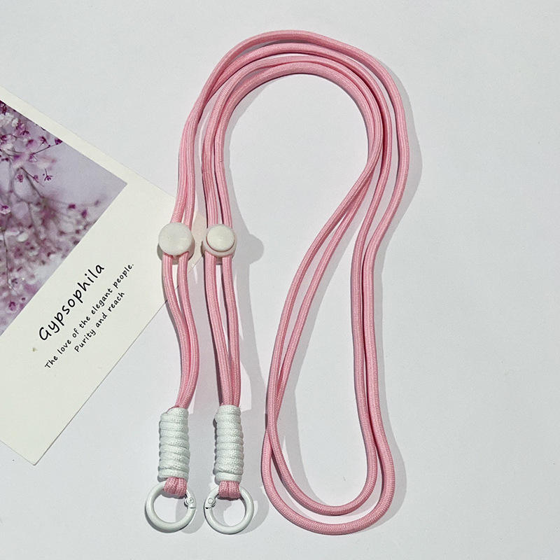 เชือกปมสีขาวสีชมพูดอกซากุระ