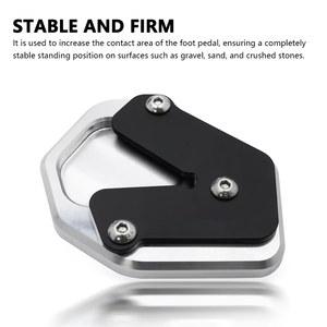 Plaque d'extension de béquille latérale pour moto BMW F <span class=keywords><strong>450</strong></span> <span class=keywords><strong>GS</strong></span> 2026 – Support de stationnement élargi - Product Image 3