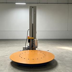 Machine d'emballage à <span class=keywords><strong>film</strong></span> étirable populaire, 40 <span class=keywords><strong>Joe</strong></span>/heure, type M, équipement d'emballage de palettes pour l'emballage de marchandises - Product Image 1