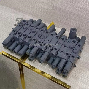 STAR ZEBRA Original Yanmar 30 35 <span class=keywords><strong>40</strong></span> Válvula de distribución Válvula de múltiples vías Válvula de control principal Conjunto de distribuidor de aceite hidráulico - Product Image 2