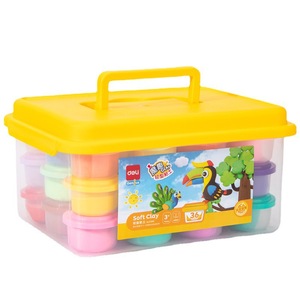 Deli <b>Magic</b> Clay Children's Modelling Clay Set 12 24 36 Colors Educational Art Craft Toy For Kids With Storage <b>Box</b> - Product Image 5