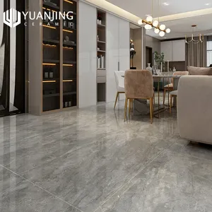 Tấm đá cẩm thạch <span class=keywords><strong>Foshan</strong></span> màu xám be 750*1500mm, trang trí nội thất hiện đại, gạch lát nền toàn thân, gạch porcelain, sử dụng được hơn 5 năm - Product Image 5