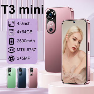 T3 Mini Giá Rẻ Nhất Điện Thoại Android 4 & 5G Điện Thoại Di Động Mini Kích Thước Rất Nhỏ Và Thông Minh Điện Thoại Di Động Với 4.0 Inch IPS Màn Hình Và Những Gì Của Ứng Dụng - Product Image 1
