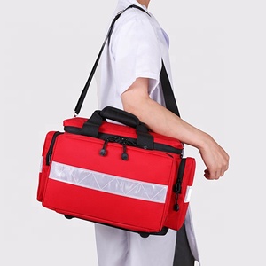 Sac de traumatologie d'urgence en nylon 1000D, sac de premiers secours imperméable pour les secours en cas de tremblement de terre en plein air - Product Image 6