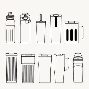 Vaso Térmico Ovalado de Acero Inoxidable Estilo 1:1, Gran Capacidad, Aislamiento al Vacío de 12-24 Horas, Portátil para Exteriores - Product Image 6