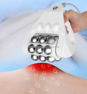 Masseur électrique 3 en 1 pour le cou et les épaules avec rouleau chauffant, machine de massage EMS - Product Image 4