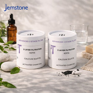 Empaquetado de Tubo de Papel Kraft Ecológico para Filtro de Ducha, Empaquetado de Tubo de Papel Rígido para Velas y Té - Product Image 1