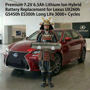 แบตเตอรี่ลิเธียมไอออนไฮบริดแบบพรีเมียม 7.2V 6.5Ah สำหรับเปลี่ยนในรถยนต์ Lexus UX260h GS450h ES300h อายุการใช้งานยาวนาน 3000+ รอบการใช้งาน - Product Image 1