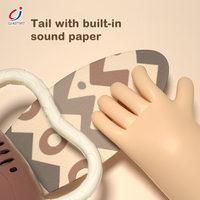 Accordéon musical multifonctionnel Chengji pour bébé, instrument sensoriel éducatif précoce, jouet en forme d'élk à tirer pour apaiser et stimuler