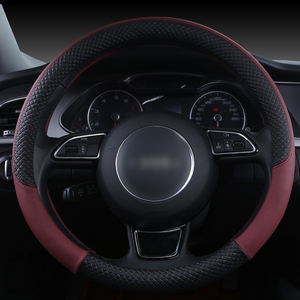 Ensemble de fournitures de voiture mode épissage dessin animé quatre saisons disponible ensemble de <span class=keywords><strong>volant</strong></span> en cuir multicolore couverture de <span class=keywords><strong>volant</strong></span> - Product Image 1