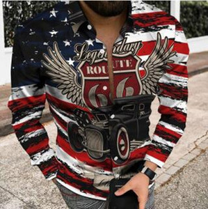 Camiseta de <span class=keywords><strong>Manga</strong></span> <span class=keywords><strong>Larga</strong></span> Holgada para <span class=keywords><strong>Hombre</strong></span>, Estilo Vintage, de Poliéster, con Diseño Impreso Digital en 3D, Novedad de Verano 2023 - Product Image 6