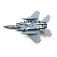 Modèle d'avion de chasse supersonique F-15C Eagle à l'échelle 1/100, avion de la Force aérienne américaine pour collection