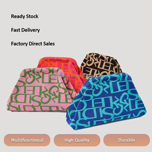 Nouvelle Pochette Tricotée Personnalisée pour Femme, Motif Nuages Variés, Chic et Tendance, Sac Tricoté - Product Image 2