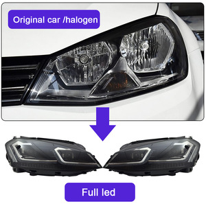 Conjunto de <span class=keywords><strong>Faros</strong></span> LED de Larga Duración con DRL Integrado y Señal de Giro para Volkswagen <span class=keywords><strong>Golf</strong></span> 7/7.5, Mejora la Visibilidad al Conducir - Product Image 5