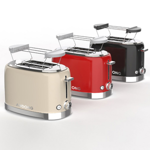 Máquina para Hacer Sándwiches y Pan Automática Multiusos de Nuevo Estilo, <span class=keywords><strong>Tostadora</strong></span> de 2 Rebanadas con Control de Temperatura - Product Image 5