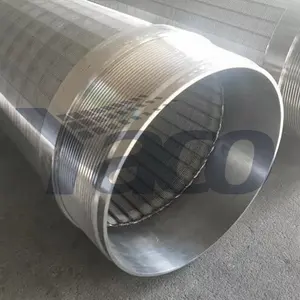 Stainless Steel Drill pipe sand screen filter/Johnson well screen for sand control