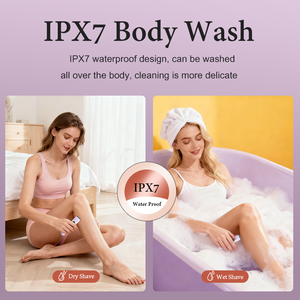 Hochwertiger Damenrasierer für Bikinizone/Gesicht/Achselhöhlen, schmerzfreies Haarentfernungsgerät für Frauen, elektrischer Epilierer - Product Image 4