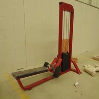Equipo de Gimnasio Comercial, Máquina Multifuncional de Remo Bajo para Entrenamiento de Fuerza