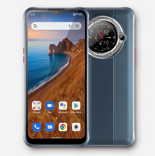 Unihertz Tick Tock E Octa Core Android Smartphone 6000mAh 6.5" Screen 4GB 64GB Mobile Phone 48MP Unlock Fast Charging Phone