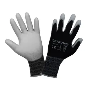 BOX 12 Gants en nylon enduits de polyuréthane, G, TRUPER - Product Image 1