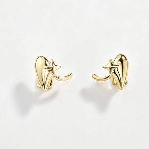 Grillz dentaire <span class=keywords><strong>en</strong></span> laiton plaqué <span class=keywords><strong>or</strong></span> véritable 18K, motif étoile Hip Hop, entièrement serti de pierres, bijou buccal tendance pour Halloween, vente <span class=keywords><strong>en</strong></span> gros - Product Image 5