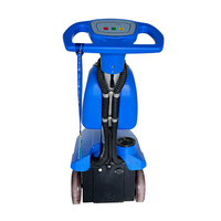 Machine de nettoyage de sol automatique Mini petite main Pousser épurateur de sol Machine balayeuse