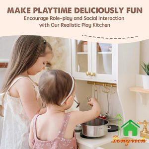 Yeni bebek ahşap simülasyon rol oynamak oyna mutfak seti oyuncak erken eğitim oyuncaklar hediye çocuklar için - Product Image 2