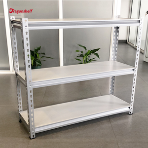 Estantería Metálica de Ángulo Ranurado para Oficina, Precio Directo de Fábrica, Estantería sin Tornillos, Estantería Metálica para Almacén, Estructura de Acero - Product Image 1