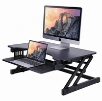 Bureau debout portable et réglable en hauteur en gros avec le prix bas d'usine