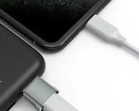 Sincronización de datos de 480Mbps Aleación de zinc Tipo A Macho a C USB 2,0 Tipo Convertidor hembra para cargador USB C Cable PC Laptop