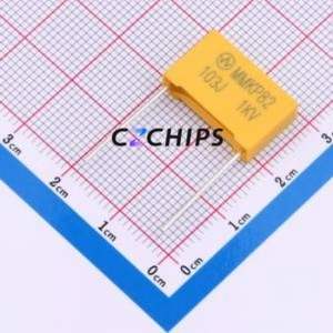 Condensateur à film polypropylène (CBB) C823A103B0P60001, composant traversant (THT), pas de 15 mm, 10 nF, 5 %, 1 kV - Product Image 1