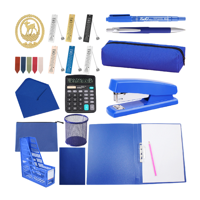 Custom Office Supply Stationery Set Promotional Desk Accessories with Logo for Business